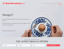 Tablet Screenshot of bookabreakfast.com